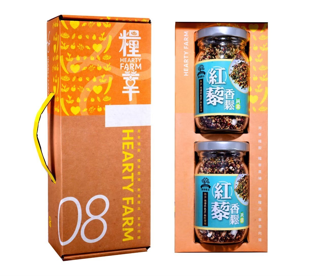 紅藜香鬆禮盒(素)-封面圖