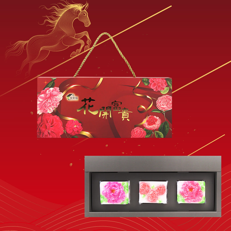 花開富貴手工皂禮盒(3入)-封面圖