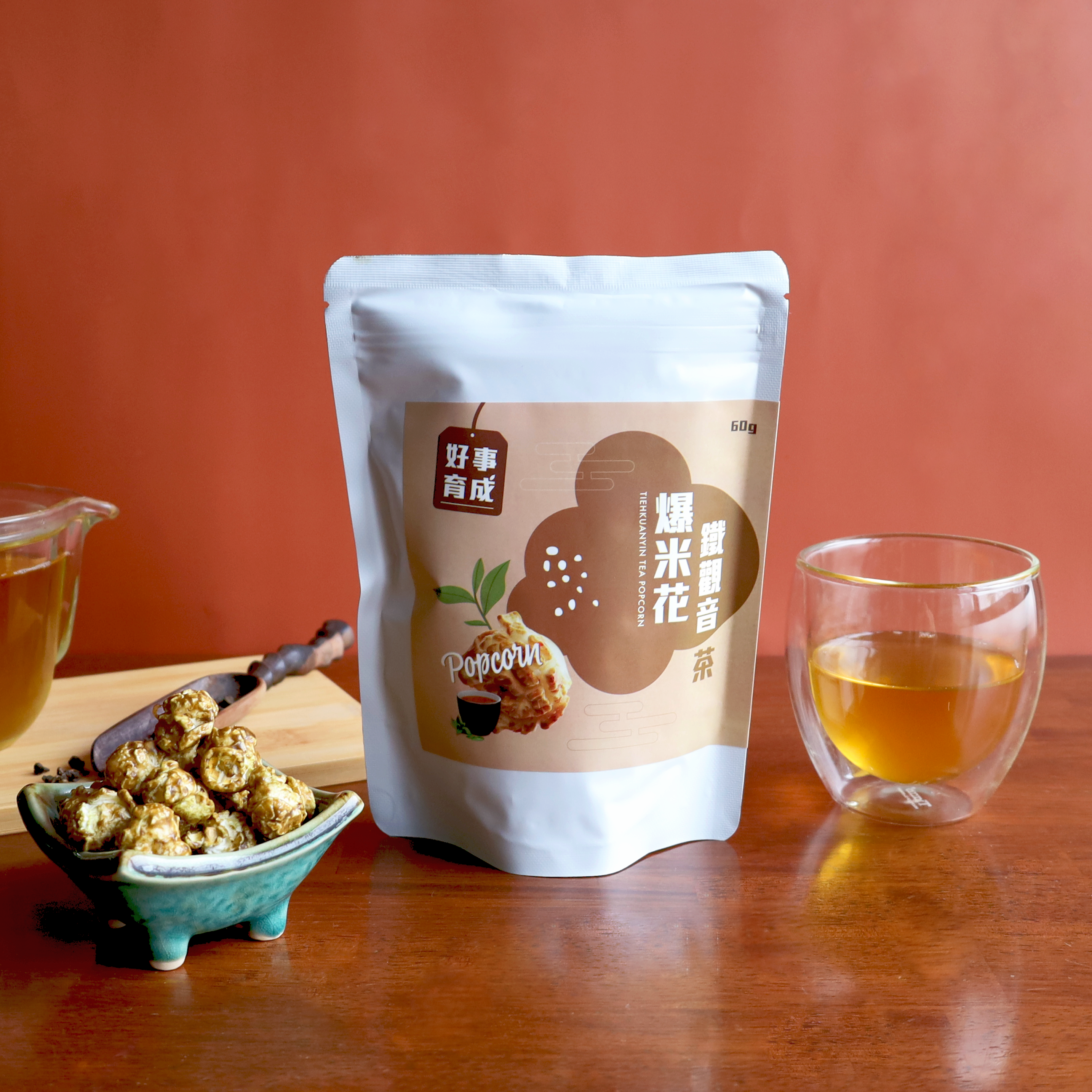 鐵觀音茶爆米花60g-封面圖