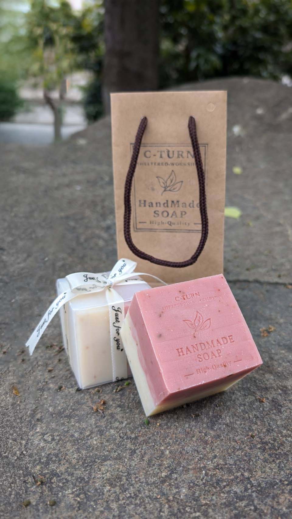 玫瑰雙色皂塊	-封面圖